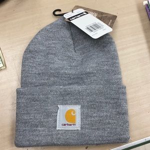 NWT grey Carhartt beanie